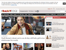 Tablet Screenshot of dailyedge.ie